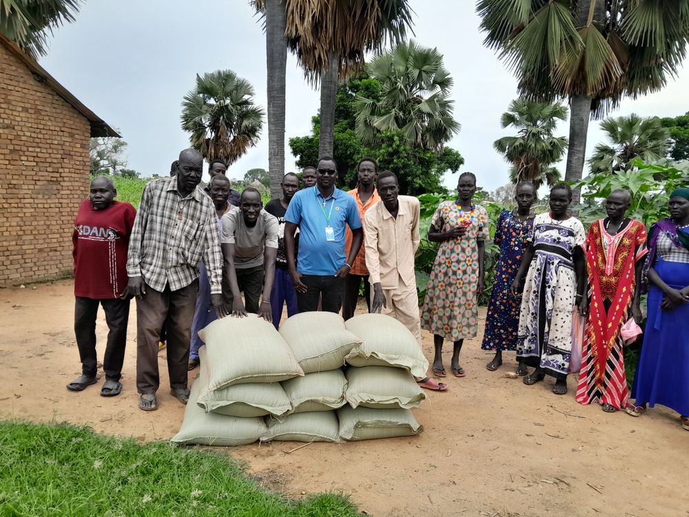Harvest bags for a producer group